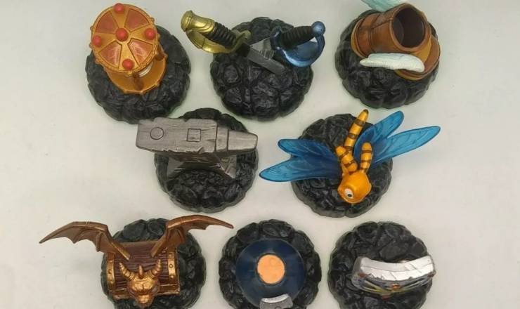 Pacote com 8 Acessórios Skylanders imagem 2